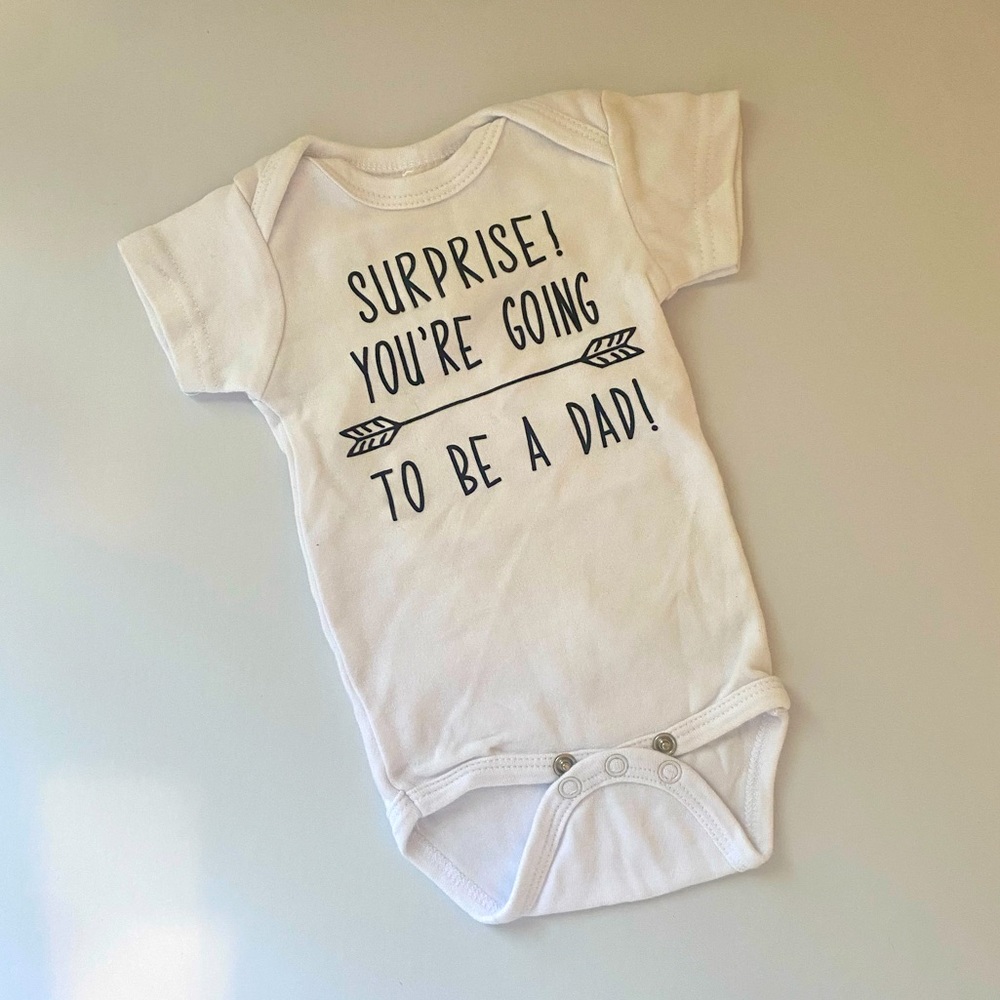 Pregnancy Announcement Onesie